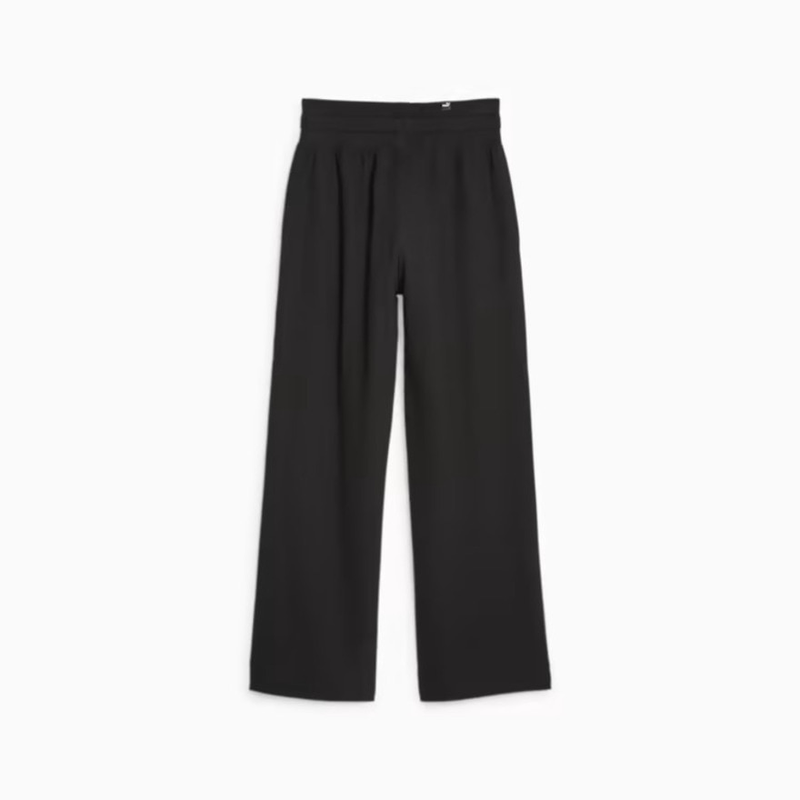 プーマ（PUMA）（レディース）パンツ レディース HER ハイウエスト ストレートパンツ 678386 01 BLK