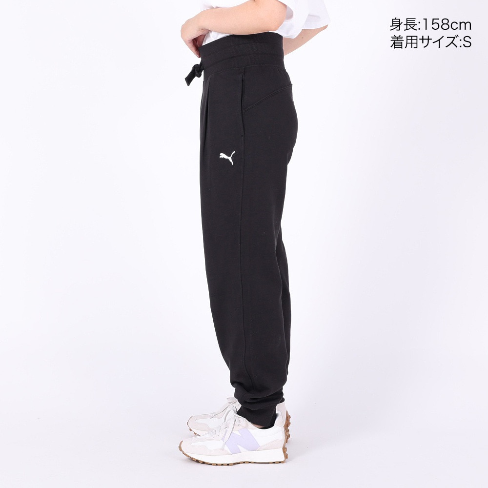 プーマ（PUMA）（レディース）パンツ レディース HER ハイウェスト パンツ 678387 01 BLK