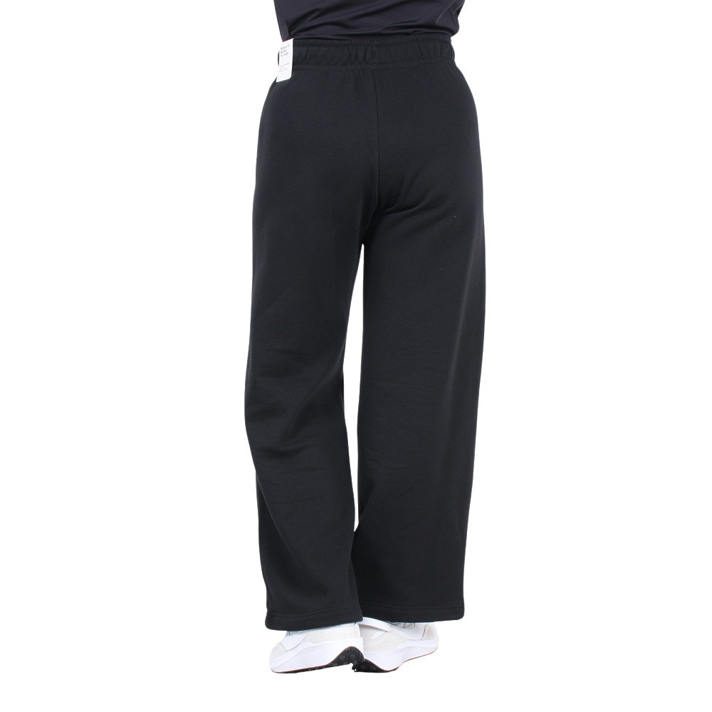 ナイキ（NIKE）（レディース）スポーツウェア クラブ フリース ミッドライズ ワイドレッグ グラフィック パンツ HJ0870-010