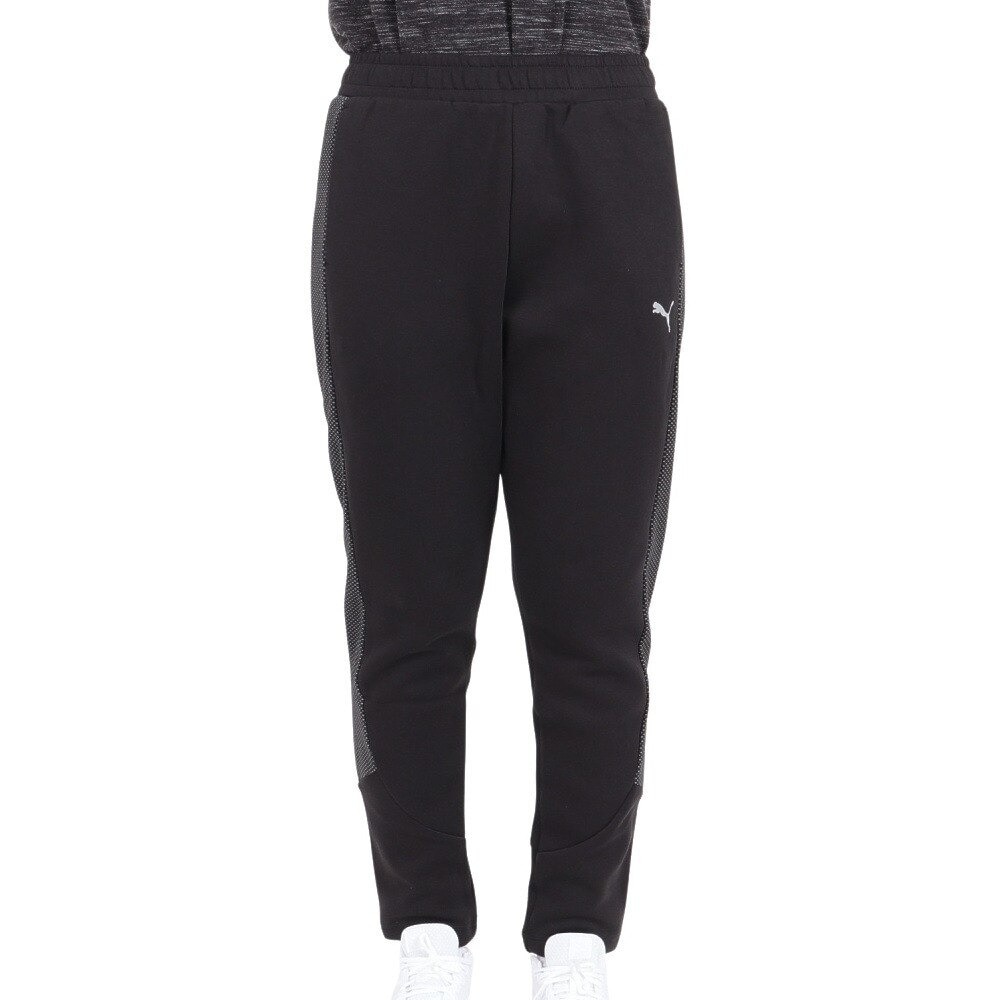 プーマ（PUMA）（レディース）パンツ レディース EVOSTRIPE ハイウエスト パンツ 678398 01 BLK