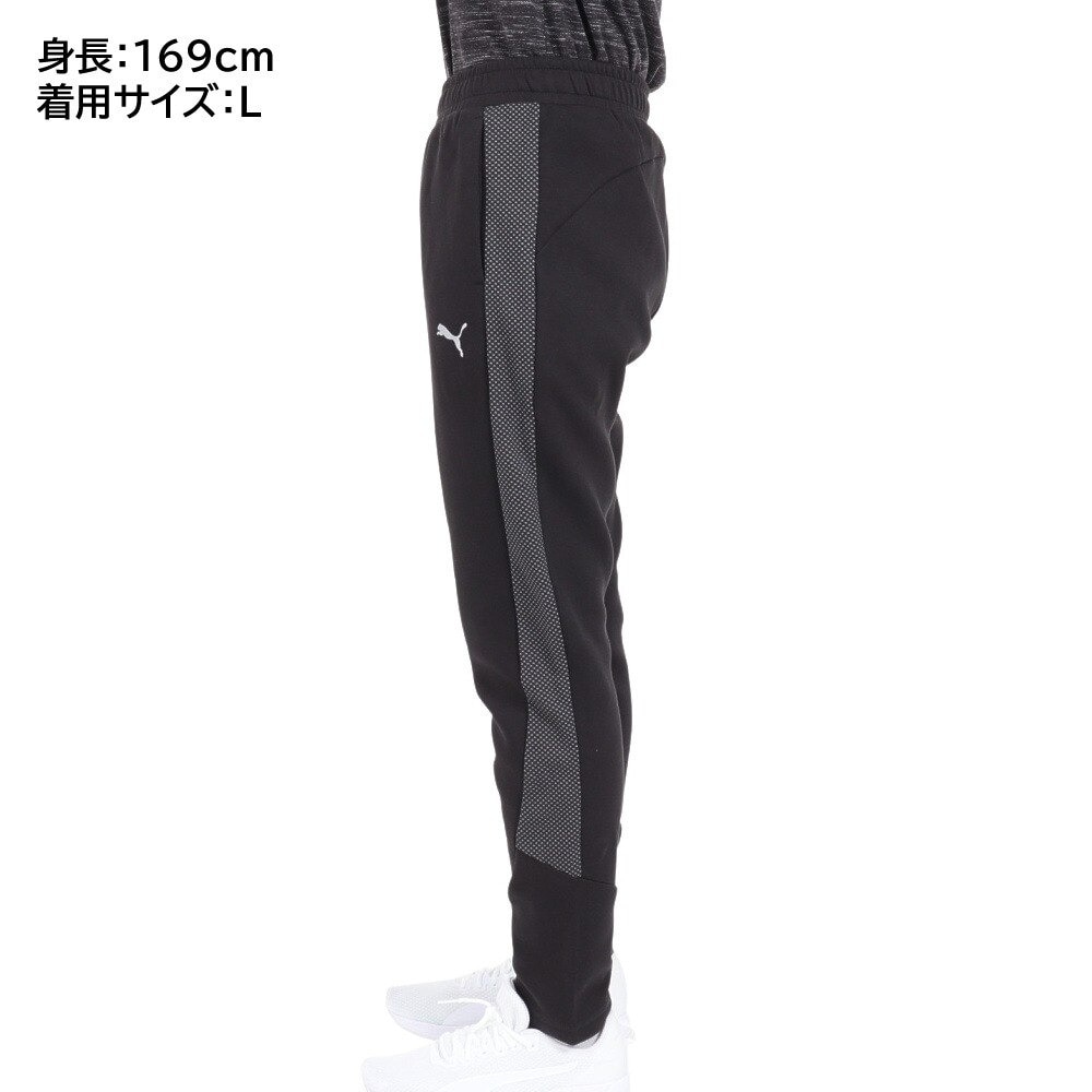 プーマ（PUMA）（レディース）パンツ レディース EVOSTRIPE ハイウエスト パンツ 678398 01 BLK