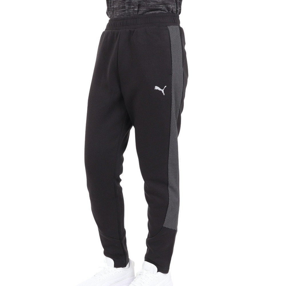 プーマ（PUMA）（レディース）パンツ レディース EVOSTRIPE ハイウエスト パンツ 678398 01 BLK