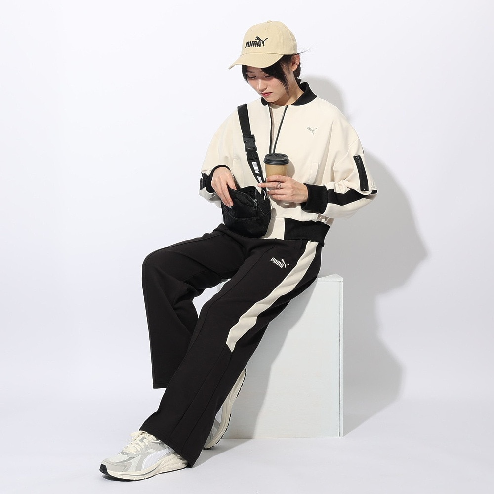 プーマ（PUMA）（レディース）CORE HERITAGE MX トラック パンツ 687084 01 BLK