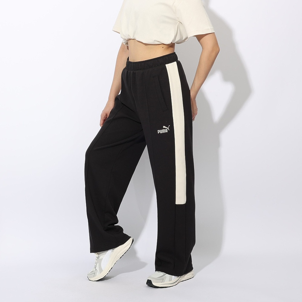 プーマ（PUMA）（レディース）CORE HERITAGE MX トラック パンツ 687084 01 BLK