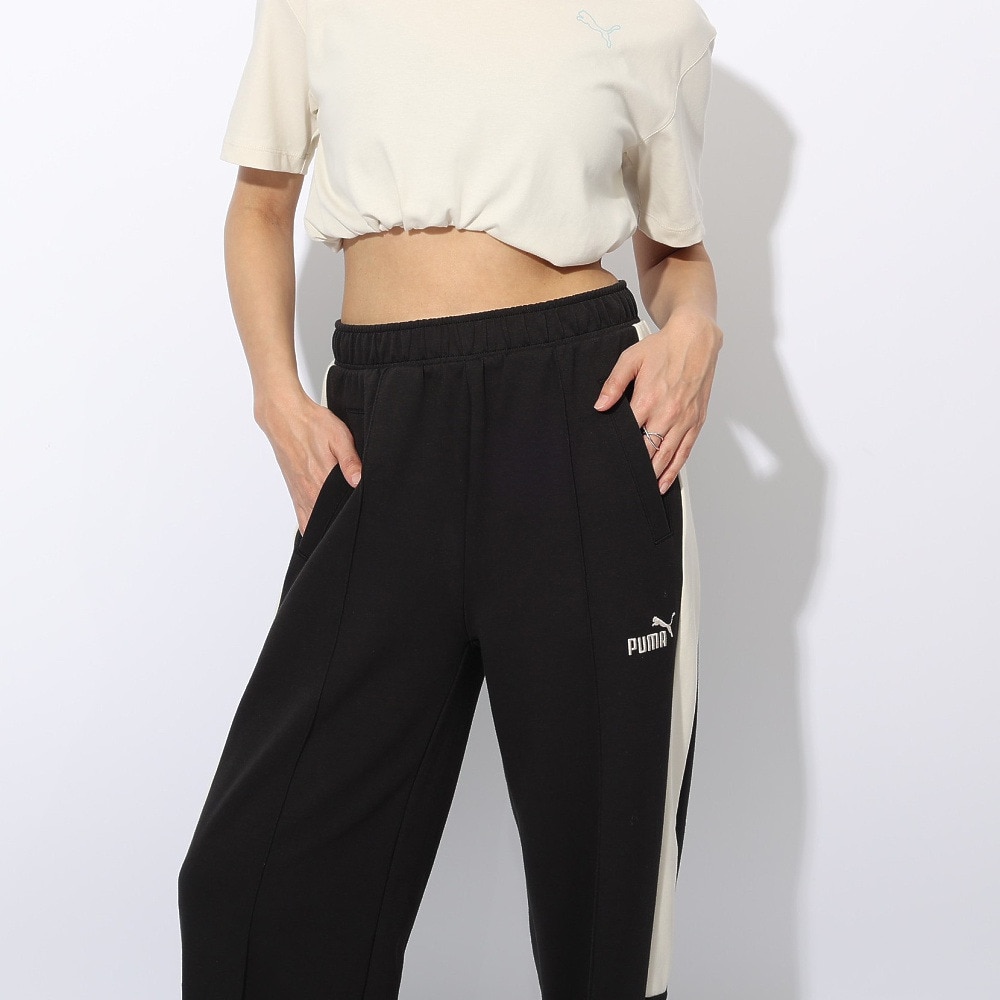 プーマ（PUMA）（レディース）CORE HERITAGE MX トラック パンツ 687084 01 BLK