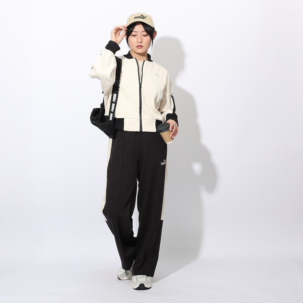 プーマ（PUMA）（レディース）CORE HERITAGE MX トラック パンツ 687084 01 BLK