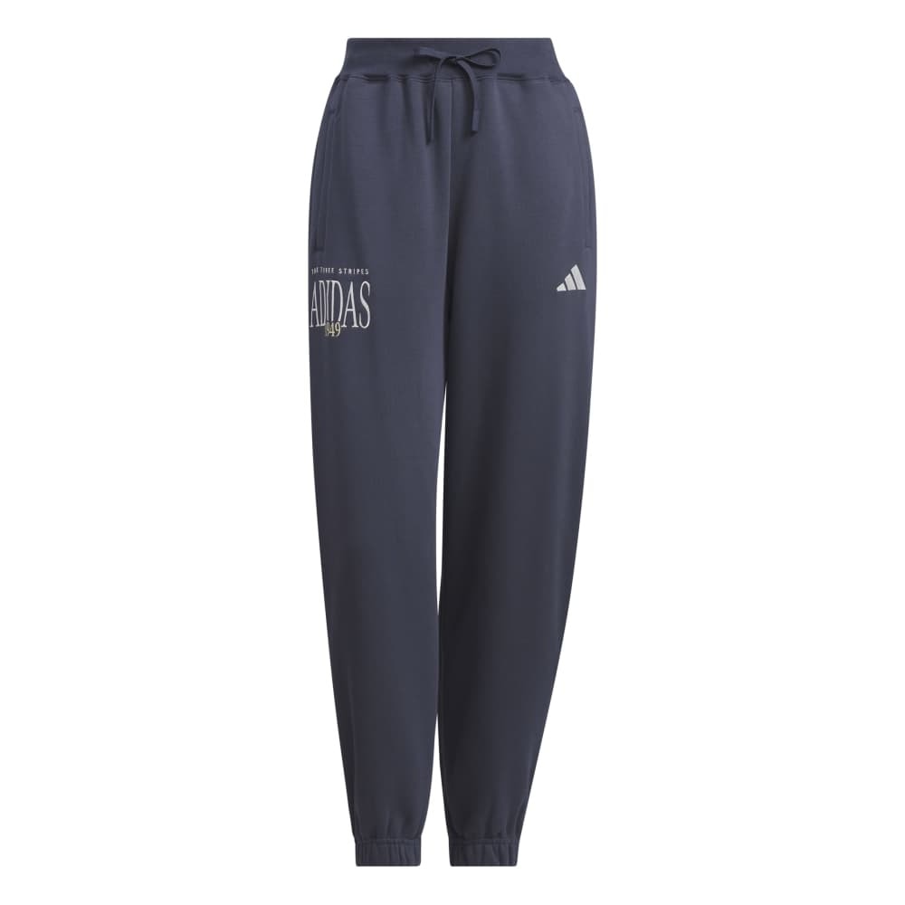 アディダス（adidas）（レディース）バービージ ルーズフィット 9/10丈 スウェット フリース パンツ TI734-KA0974