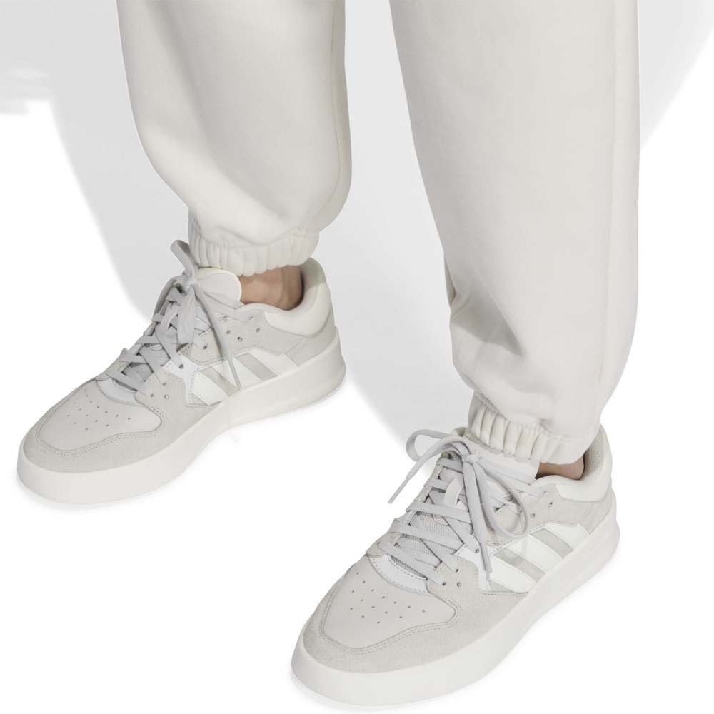 アディダス（adidas）（レディース）バービージ ルーズフィット 9/10丈 スウェット フリース パンツ TI734-KA0975