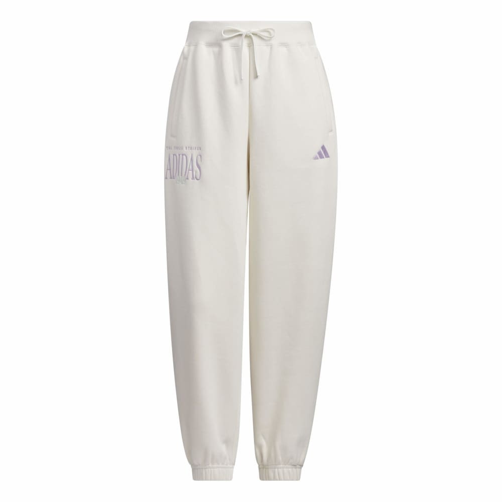 アディダス（adidas）（レディース）バービージ ルーズフィット 9/10丈 スウェット フリース パンツ TI734-KA0975