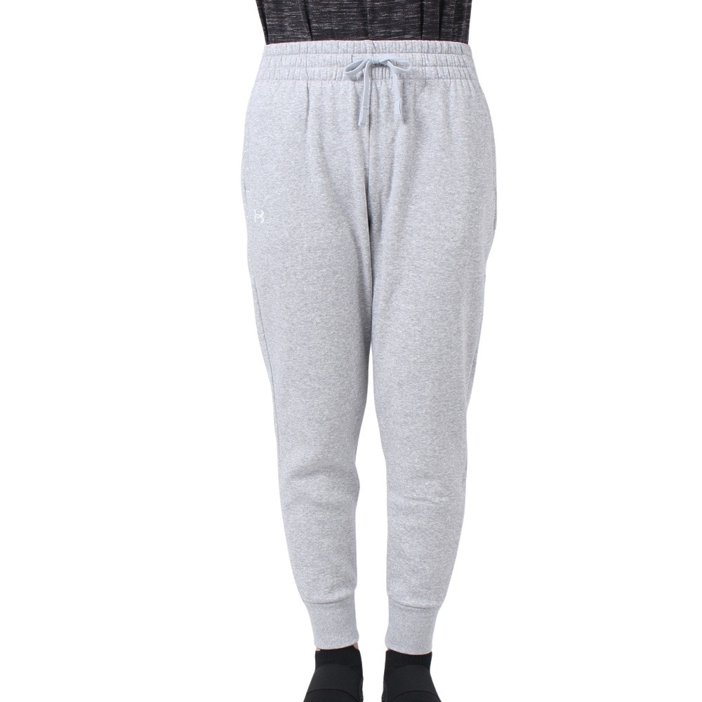 アンダーアーマー（UNDER ARMOUR）（レディース）パンツ レディース ライバルフリース ジョガーパンツ 1379438 012