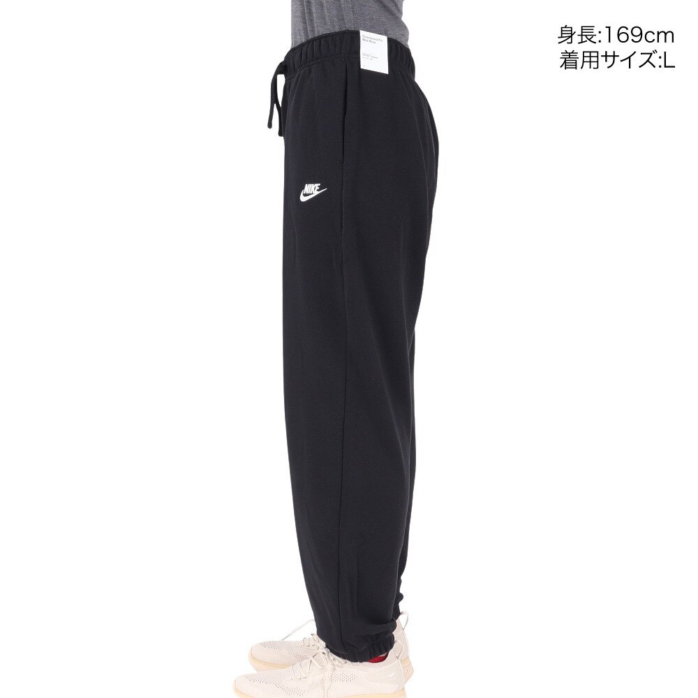 ナイキ（NIKE）（レディース）クラブ フリース ミッドライズ オーバーサイズド スウェットパンツ DQ5801-010