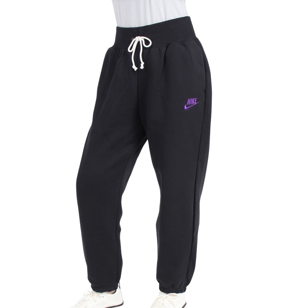 ナイキ（NIKE）（レディース）スポーツウェア ハイウエスト オーバーサイズド フリース スウェットパンツ FQ7985-010