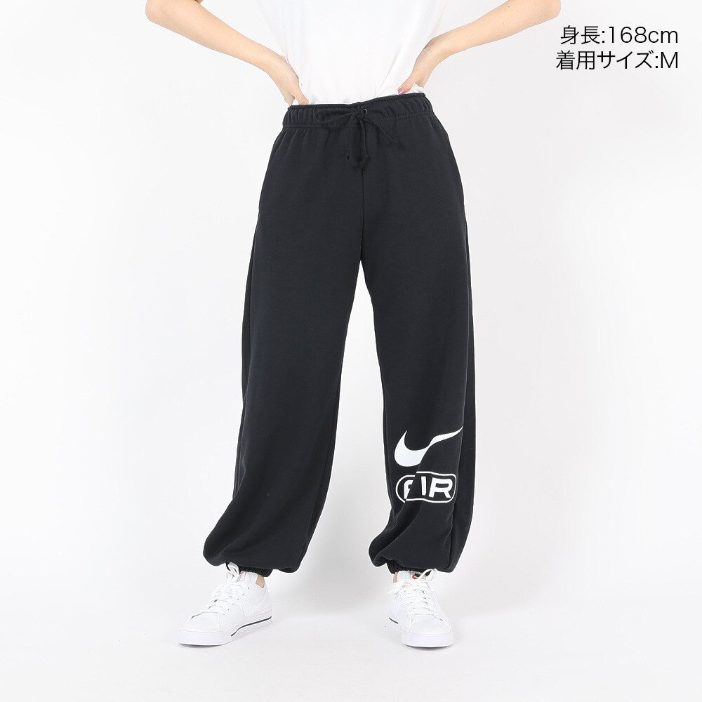 ナイキ（NIKE）（レディース）エア ミッドライズフリースジョガーパンツ FN1903-010
