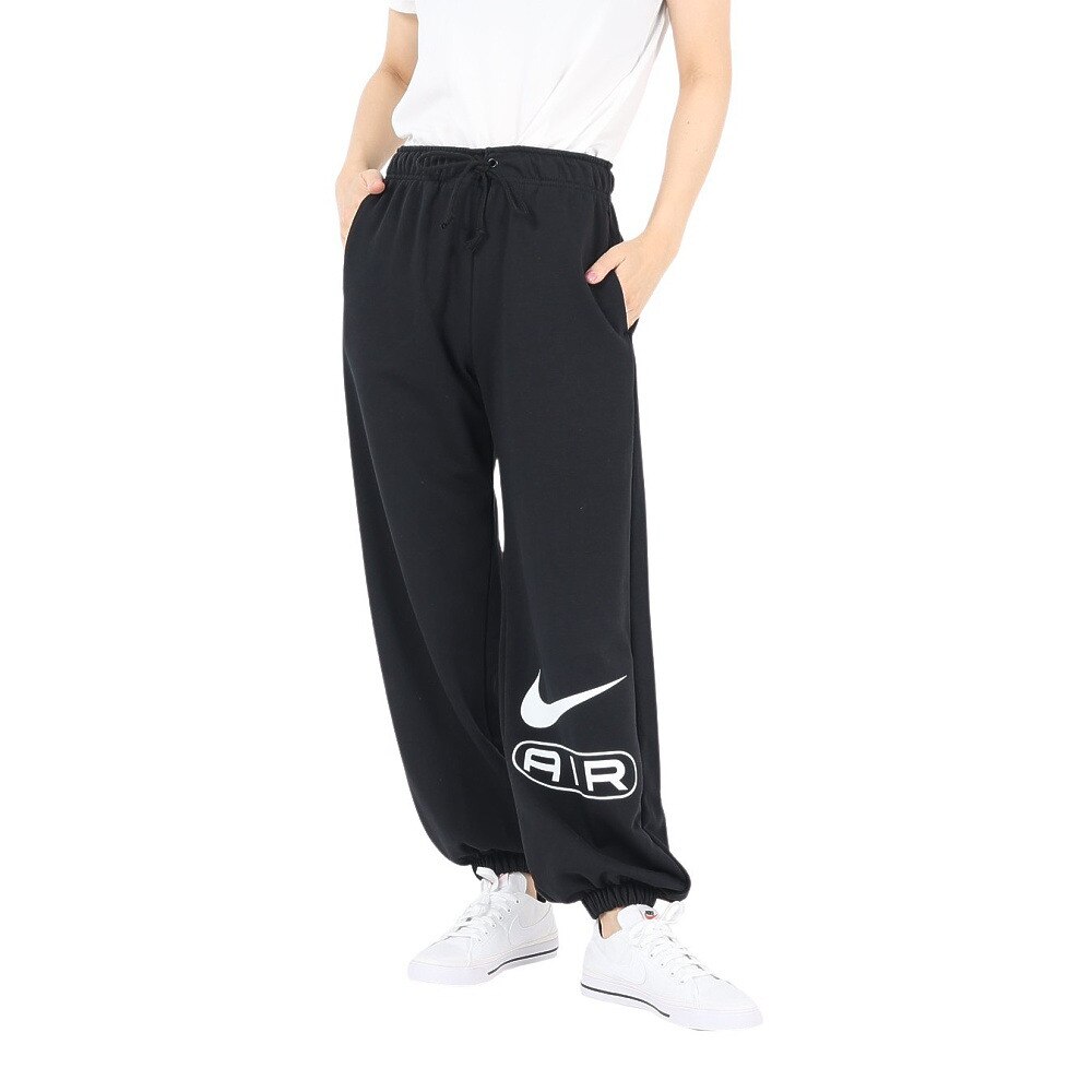 ナイキ（NIKE）（レディース）エア ミッドライズフリースジョガーパンツ FN1903-010