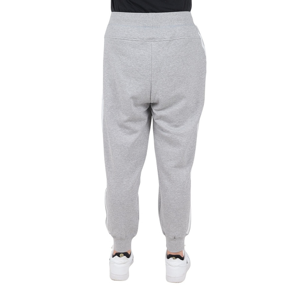 アディダス（adidas）（レディース）エッセンシャルズ プラス スリーストライプス フレンチテリーテーパードパンツ KVF84-JF1418