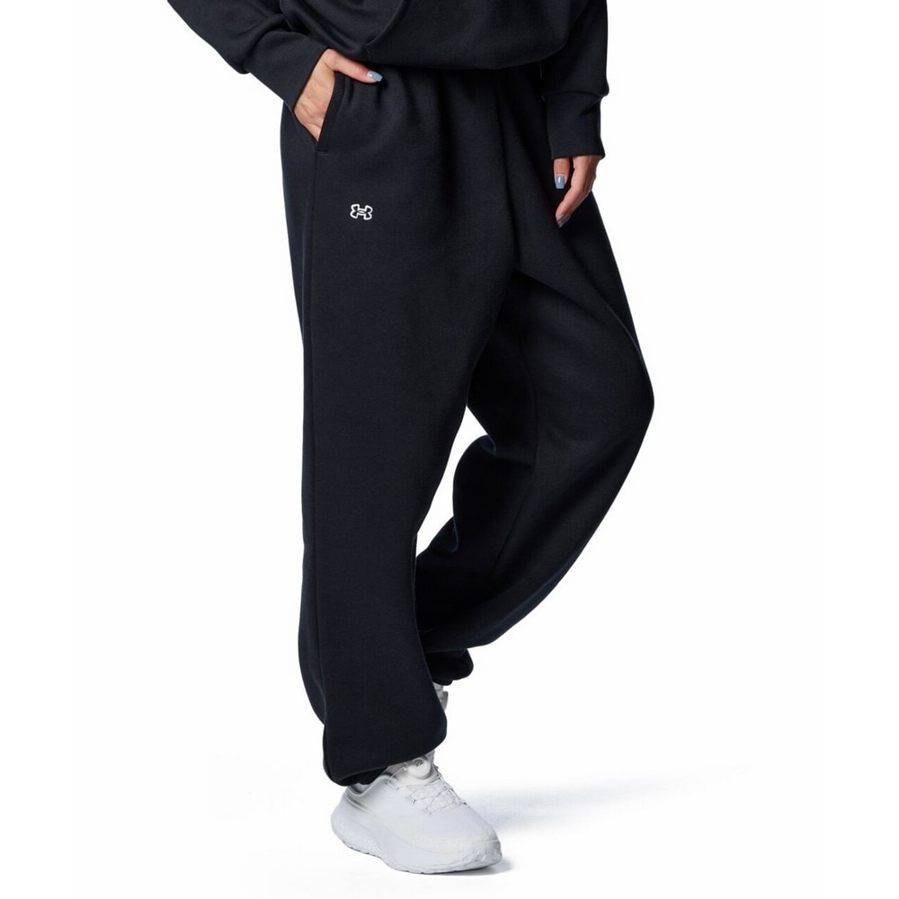 アンダーアーマー（UNDER ARMOUR）（レディース）エッセンシャル フリース パンツ 1388208 001