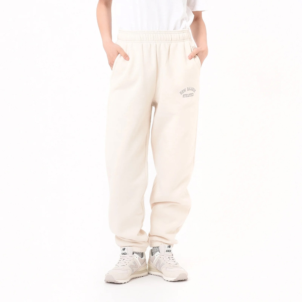 ニューバランス（new balance）（レディース）グラフィックフレンチテリーパンツ 裏起毛 AWP43500LIN
