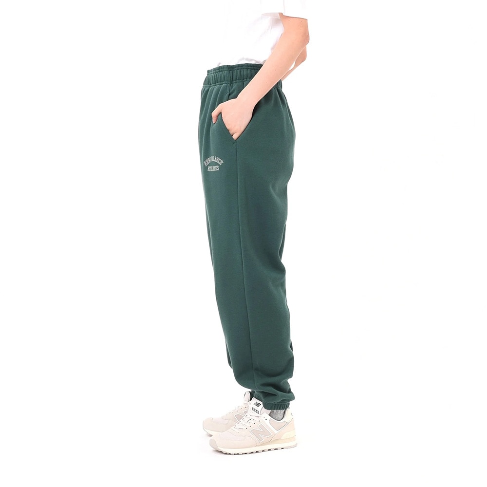 ニューバランス（new balance）（レディース）グラフィックフレンチテリーパンツ 裏起毛 AWP43500NWG