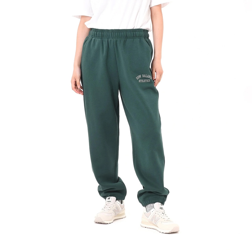 ニューバランス（new balance）（レディース）グラフィックフレンチテリーパンツ 裏起毛 AWP43500NWG