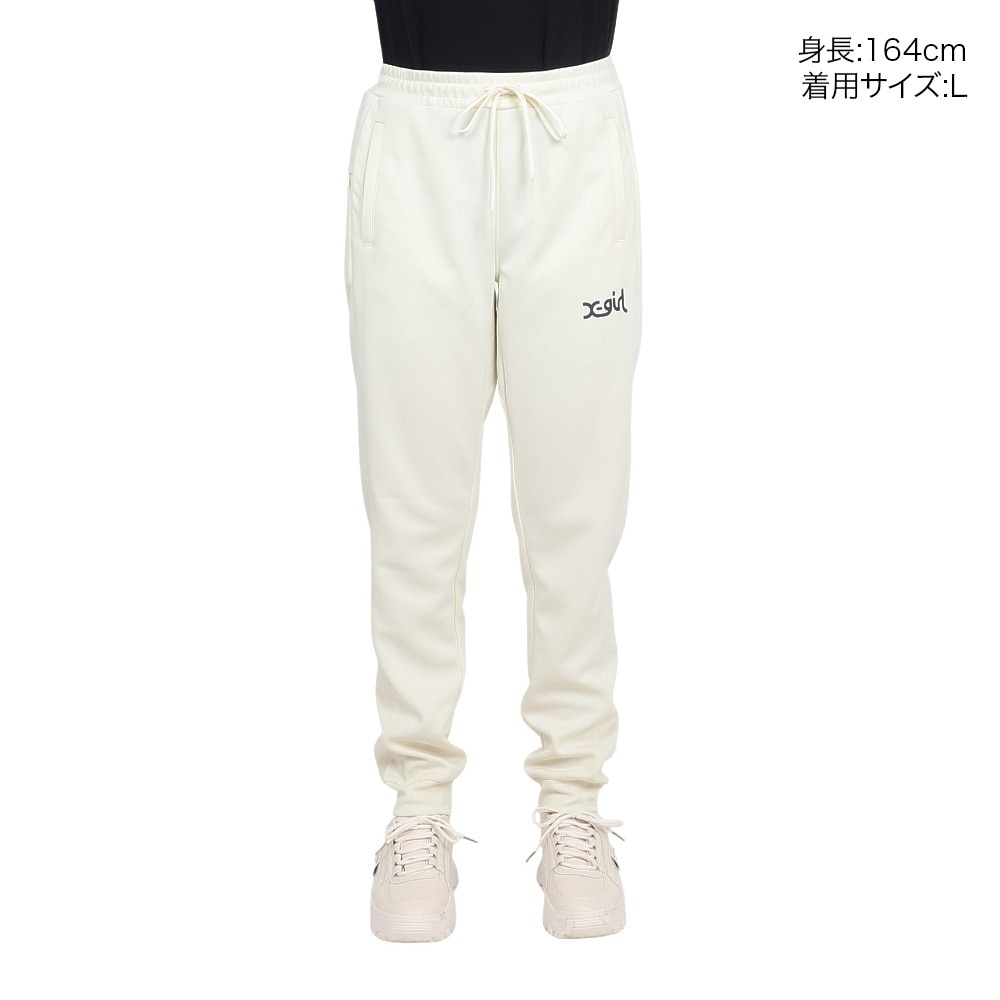 エックスガール（X-gir）（レディース）TRACK パンツ 158246031014-WHITE