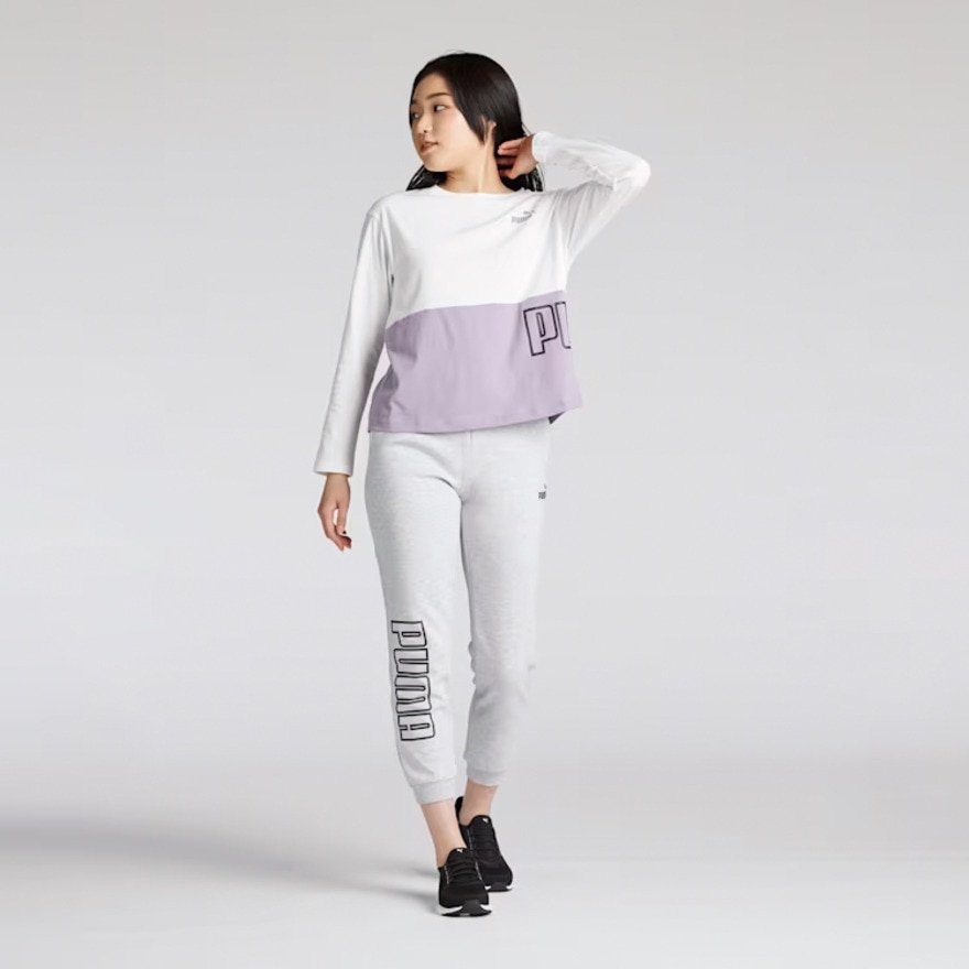 プーマ（PUMA）（レディース）パワー MX パンツ 683613 04 LGRY