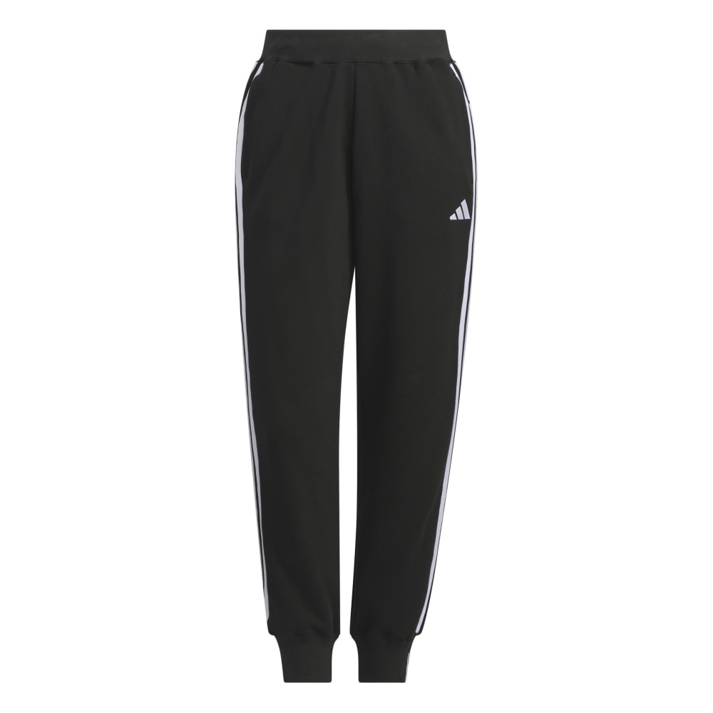 アディダス（adidas）（レディース）エッセンシャルズ プラス スリーストライプス フレンチテリー テーパードパンツ JUP42-JW4491