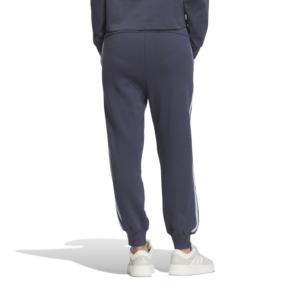 アディダス（adidas）（レディース）エッセンシャルズ プラス スリーストライプス フレンチテリー テーパードパンツ JUP42-JW4494