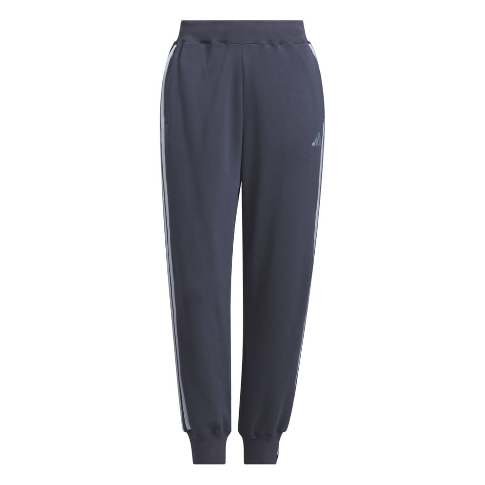 アディダス（adidas）（レディース）エッセンシャルズ プラス スリーストライプス フレンチテリー テーパードパンツ JUP42-JW4494