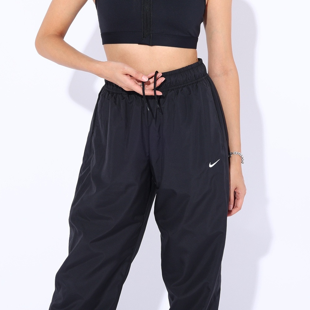 ナイキ（NIKE）（レディース）スポーツウェア クラシック ウーブン UV ミッドライズ ルーズ ジョガーパンツ FV7661-010