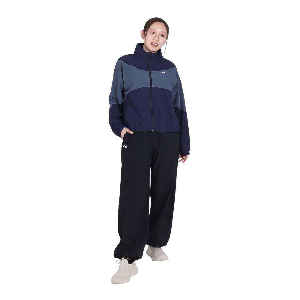 アンダーアーマー（UNDER ARMOUR）（レディース）ライバル ウーブン パンツ 6005512 001