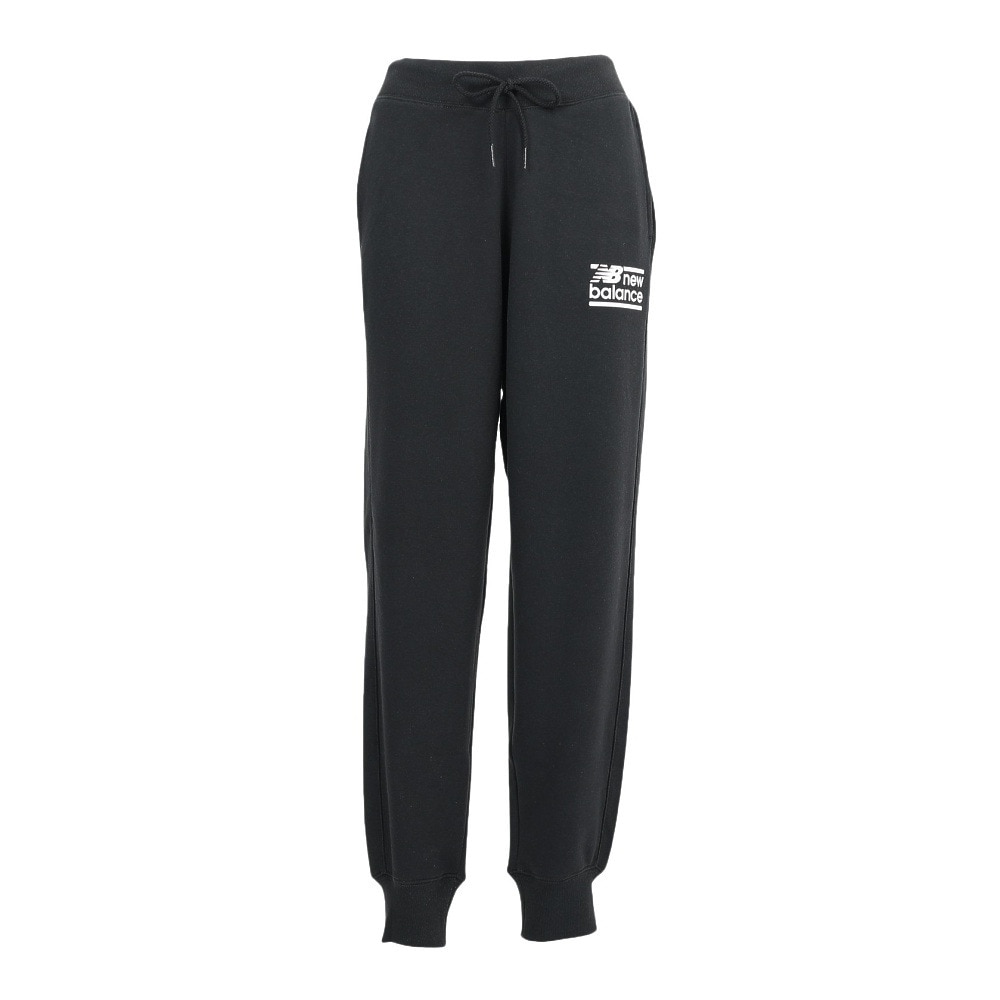 ニューバランス（new balance）（レディース）スポーツフレンチテリー グラフィックジョガーパンツ WP53807BK