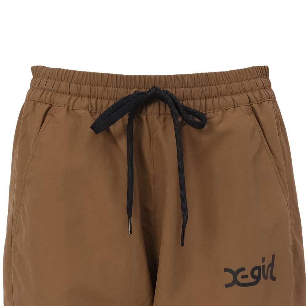エックスガール（X-gir）（レディース）ワインドアップ パンツ 155253031001-BROWN