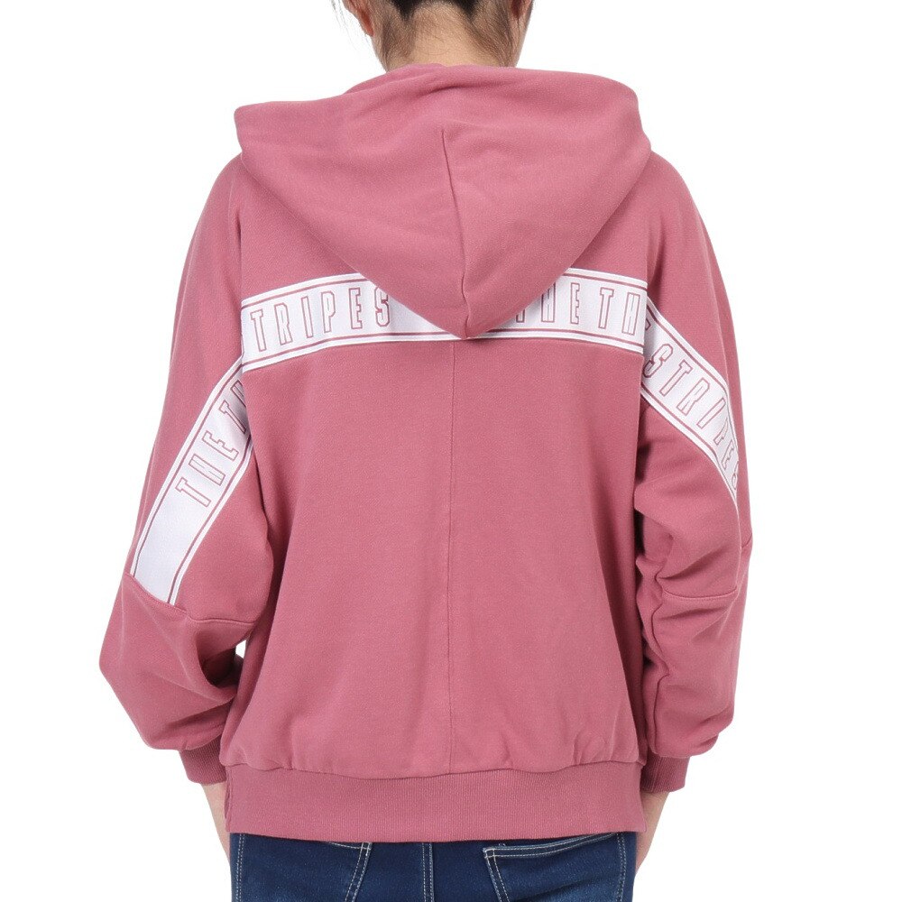 アディダス（adidas）（レディース）WORD スウェット フルジップ フーディ KTX49-JG8225