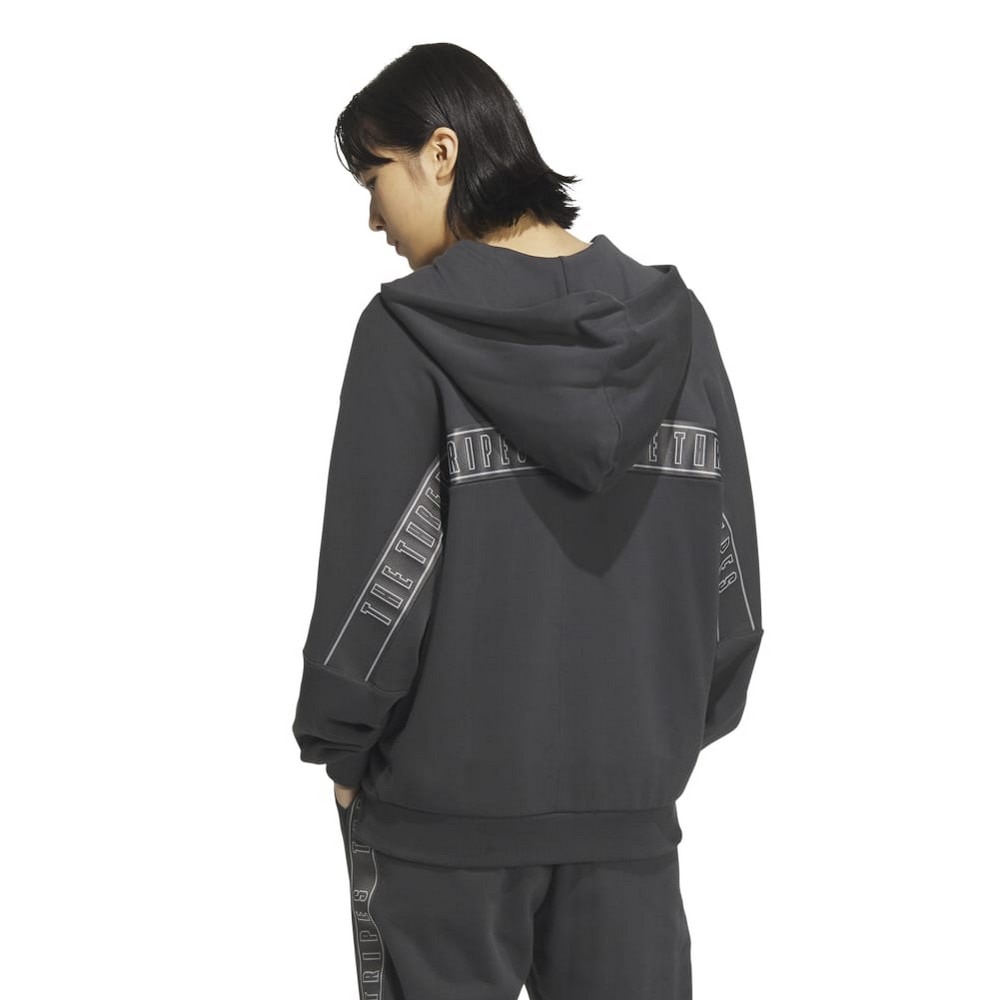 アディダス（adidas）（レディース）WORD スウェット フルジップ フーディ KTX49-JG8226