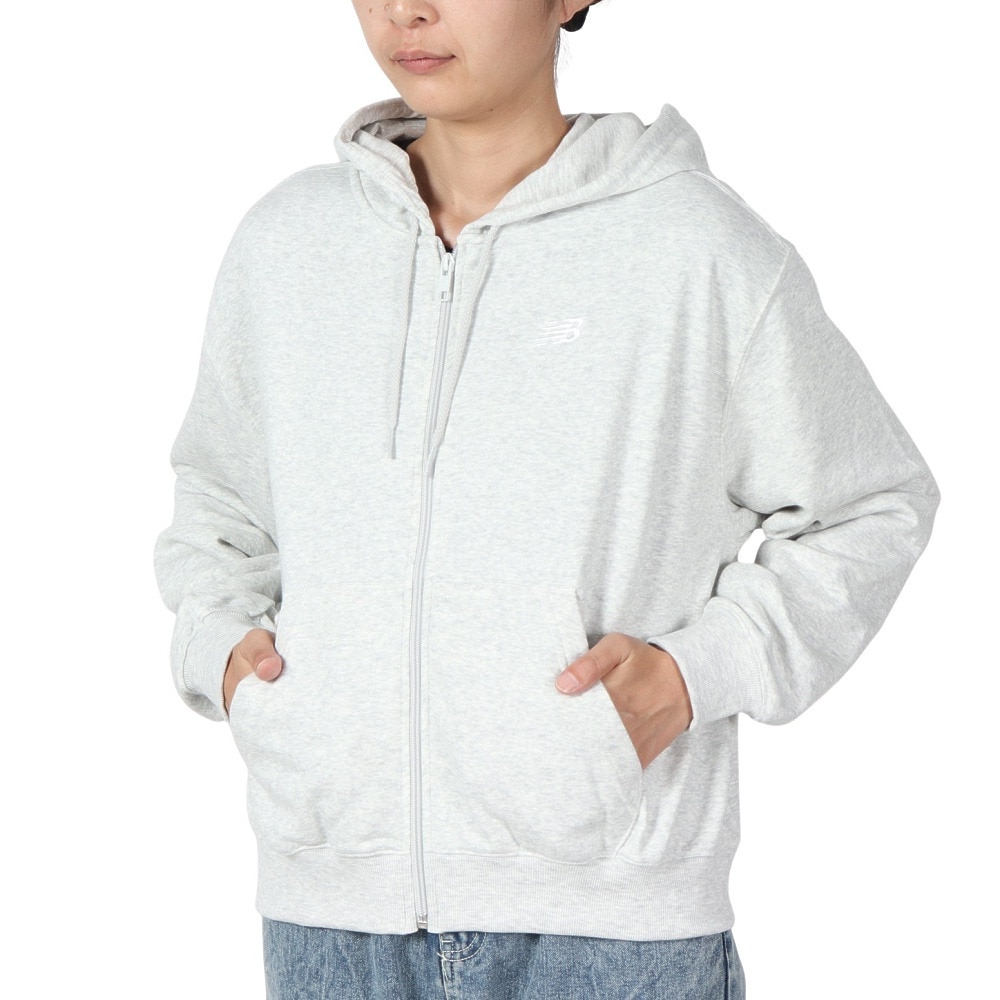 ニューバランス（new balance）（レディース）SE フレンチテリー フルジップ パーカー WJ41501AHH