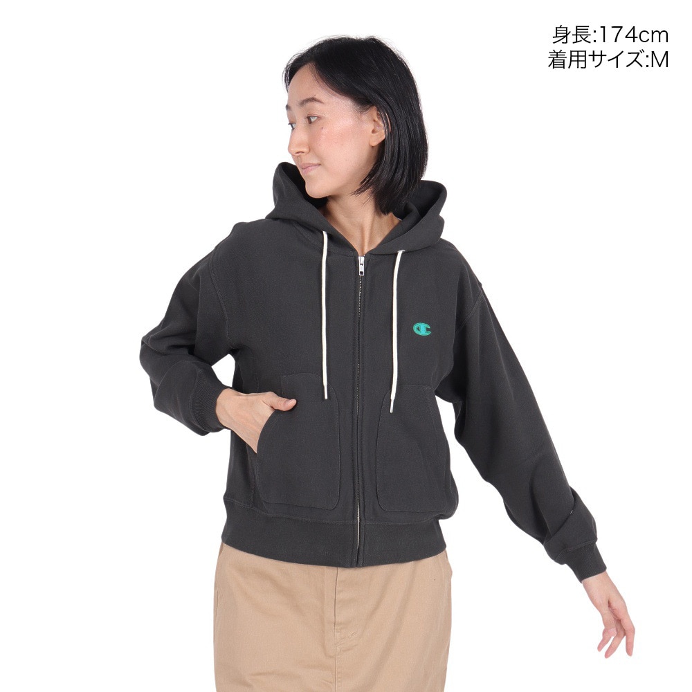 チャンピオン×earthコラボスウェットジップパーカー 軽い