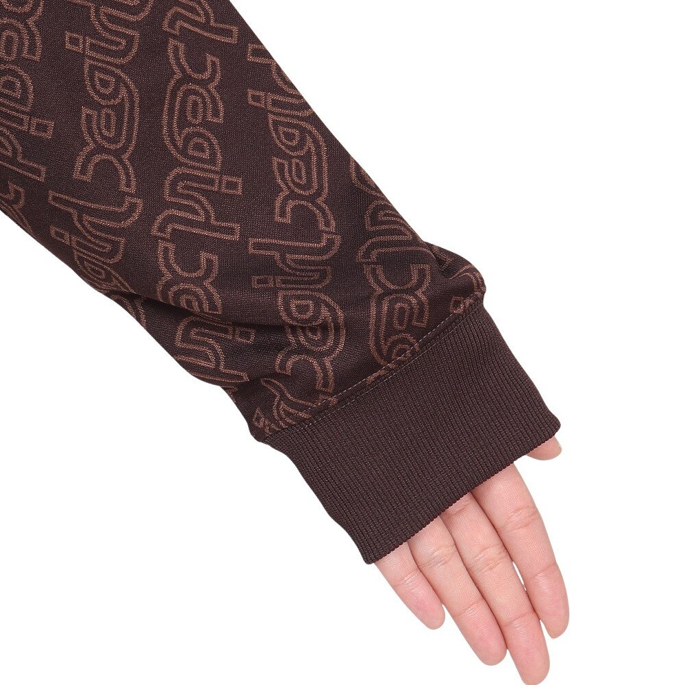 エックスガール（X-gir）（レディース）JACQUARD TRACK ジャケット 158246021009-BROWN