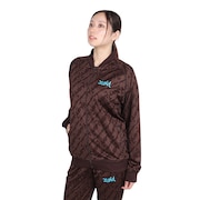 (レディース)JACQUARD TRACK ジャケット 158246021009-BROWN