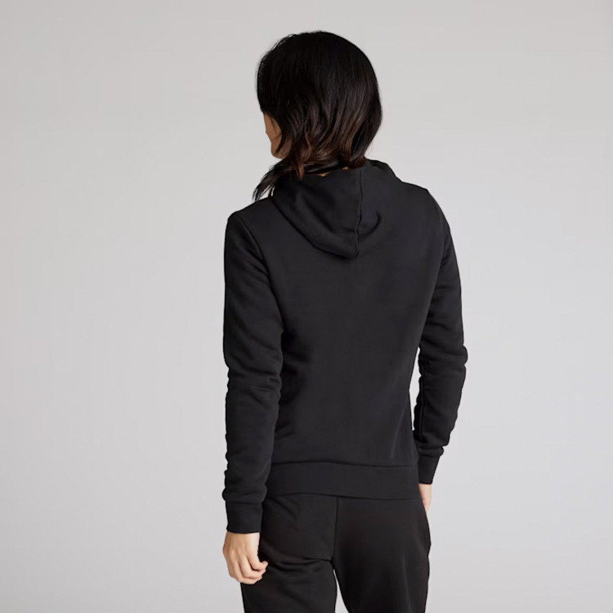 プーマ（PUMA）（レディース）ESS スモール ロゴ フルジップフーディー 588936 01 BLK
