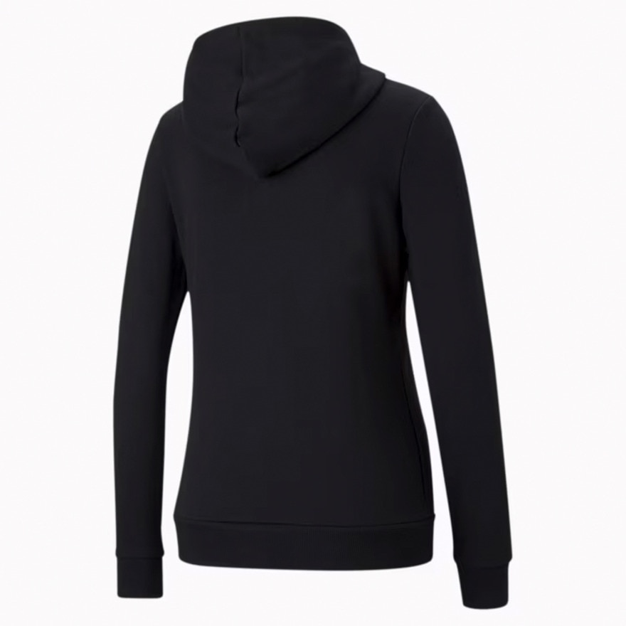 プーマ（PUMA）（レディース）ESS スモール ロゴ フルジップフーディー 588936 01 BLK