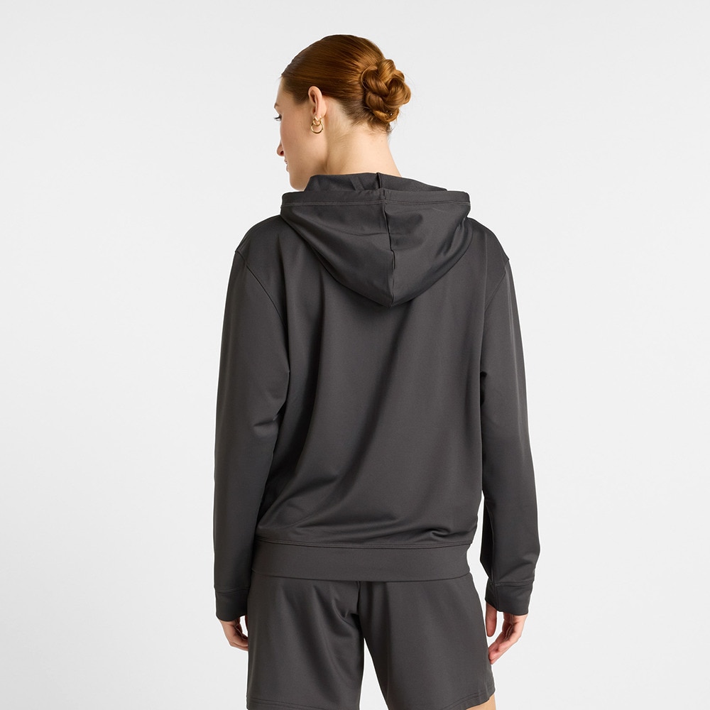ニューバランス（new balance）（レディース）ライトフレンチテリーフルジップジャケット AWJ51504BLK