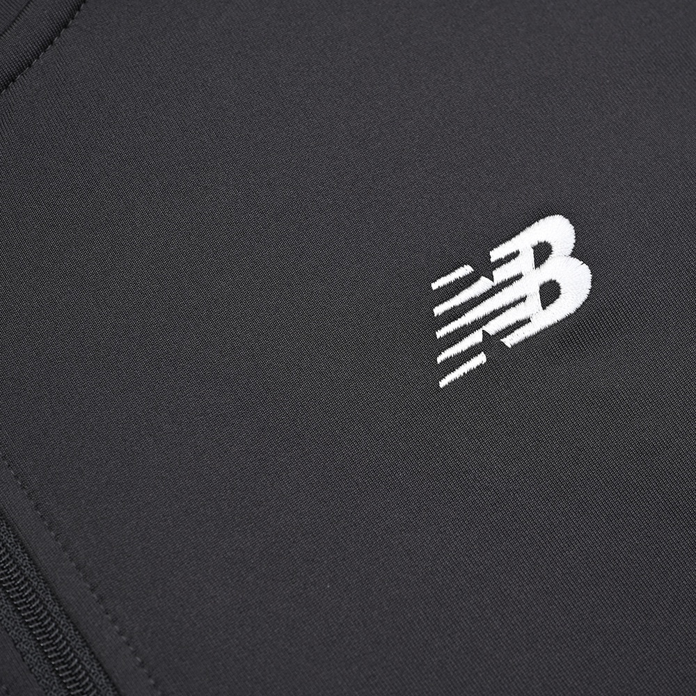 ニューバランス（new balance）（レディース）ライトフレンチテリーフルジップジャケット AWJ51504BLK
