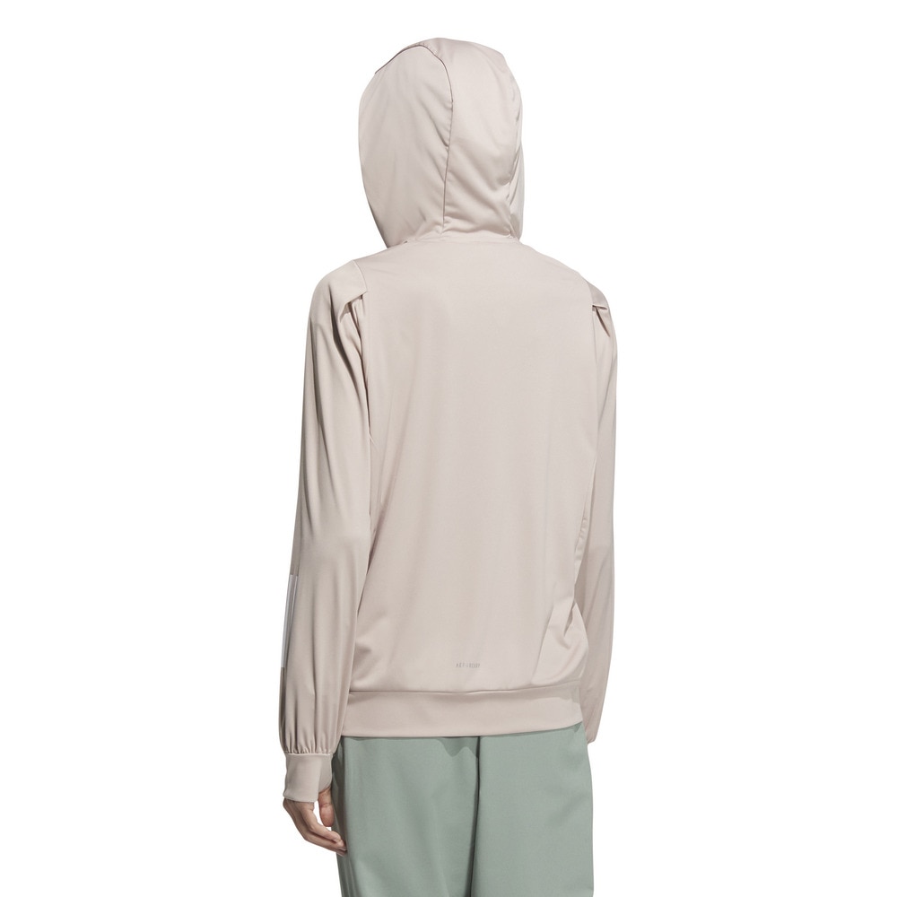 アディダス（adidas）（レディース）UVニット フルジップフーディー KQD90-JP0031