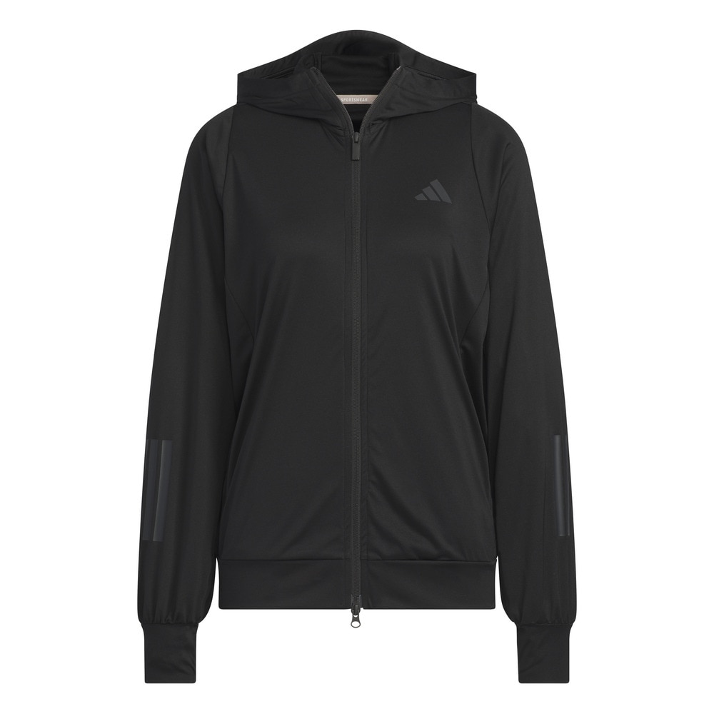 アディダス（adidas）（レディース）UVニット フルジップフーディー KQD90-JP0032