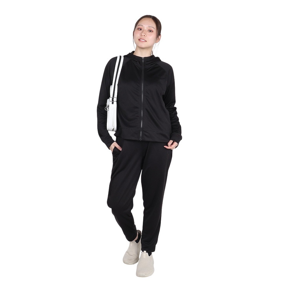 プーマ（PUMA）（レディース）ESS CHM フーデッドジャケット 686923 01 BLK