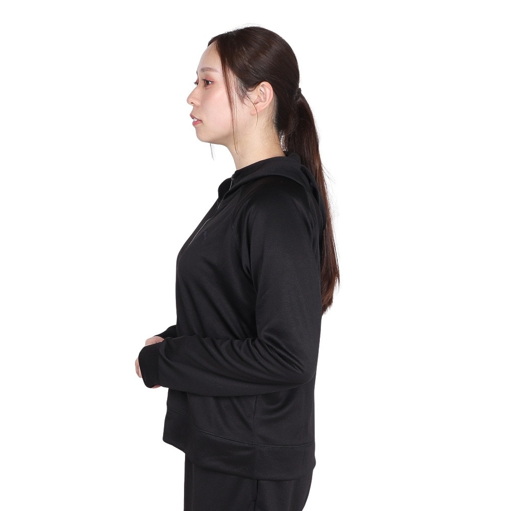 プーマ（PUMA）（レディース）ESS CHM フーデッドジャケット 686923 01 BLK