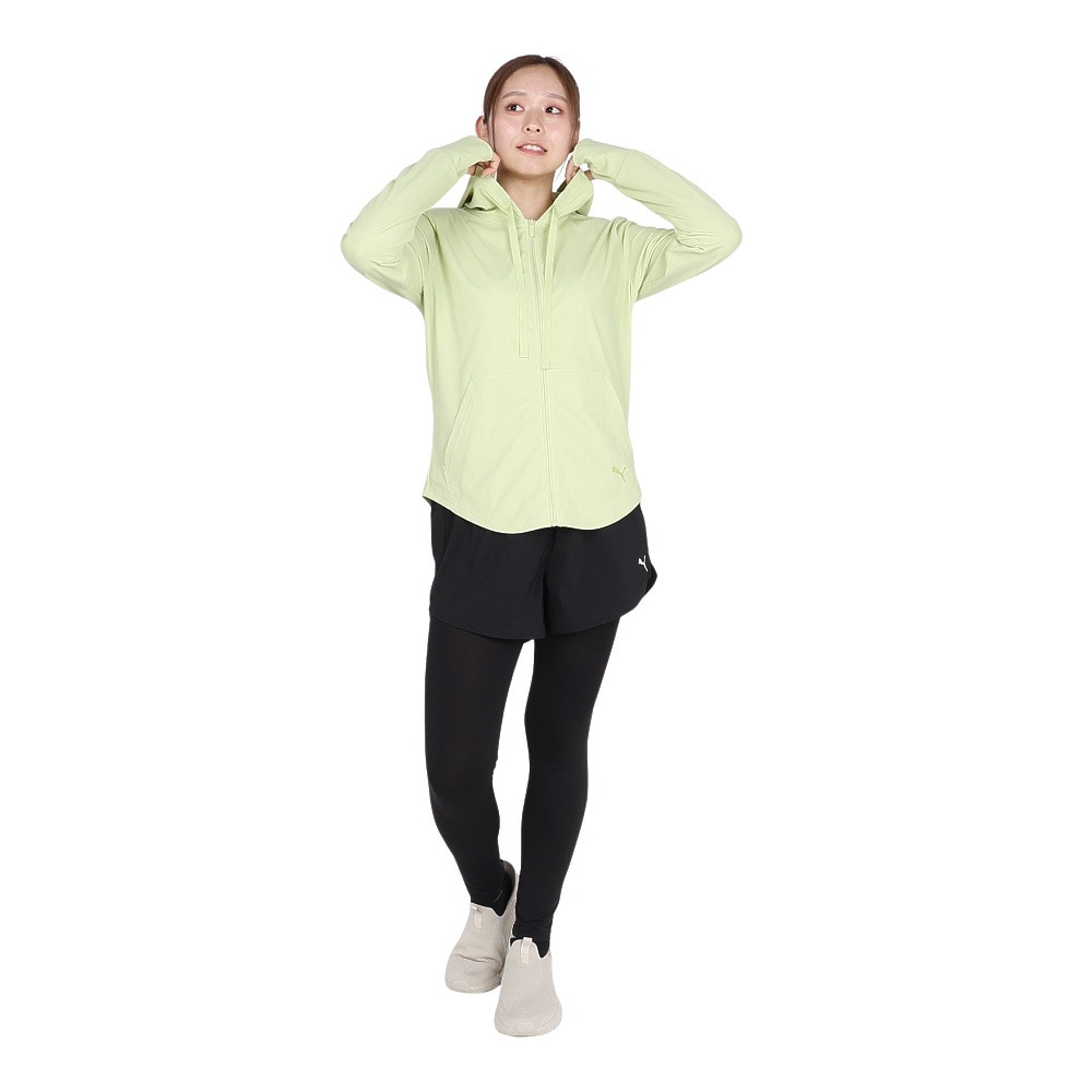 プーマ（PUMA）（レディース）サマー リブ フルジップ フーディ 686931 37 WKK