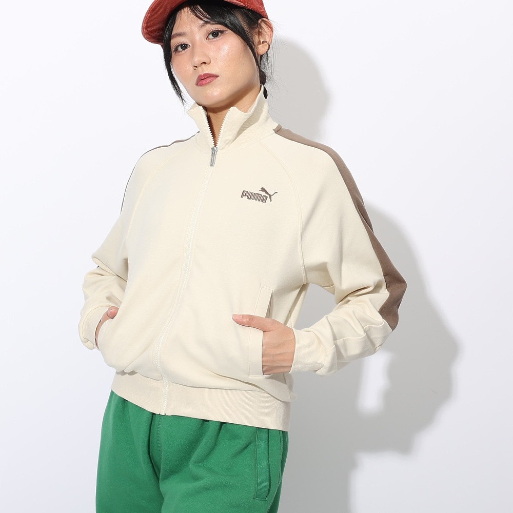 プーマ（PUMA）（レディース）CORE HERITAGE MX トラック ジャケット 687083 87 BEG
