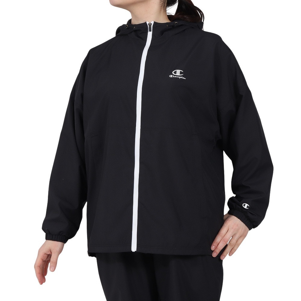 チャンピオン（CHAMPION）（レディース）ジップフーデッドジャケット CW-BSC01 090