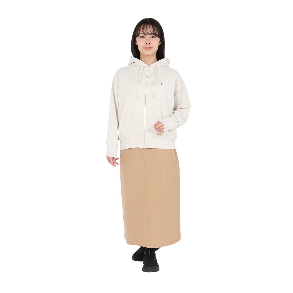 チャンピオン（CHAMPION）（レディース）テリー ジップ フード スウェット パーカー CW-BS101 033